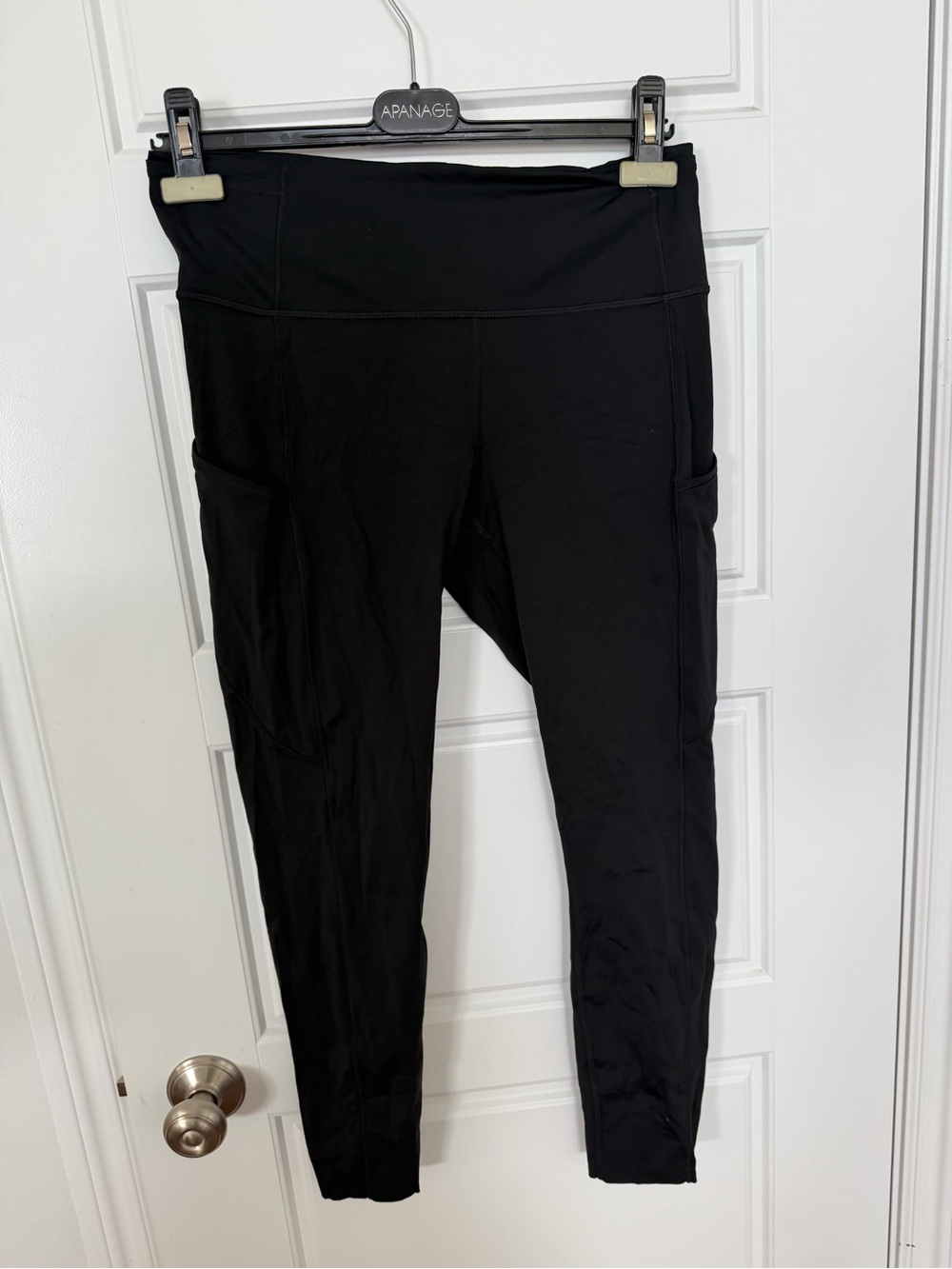 Lululemon Black High-Rise Running Pocket Leggings